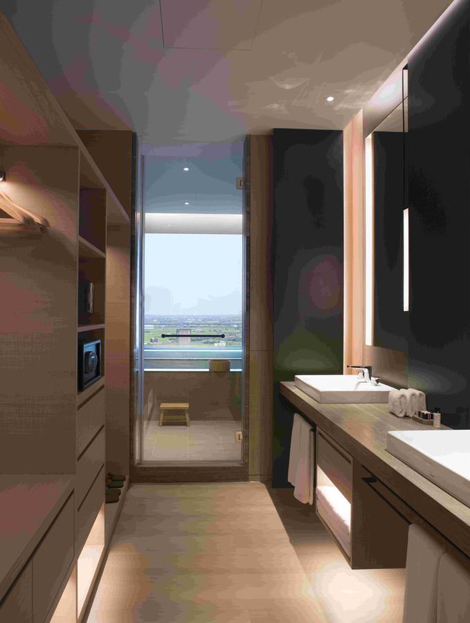 Mu Jiaoxi Hotel מראה חיצוני תמונה Bathroom