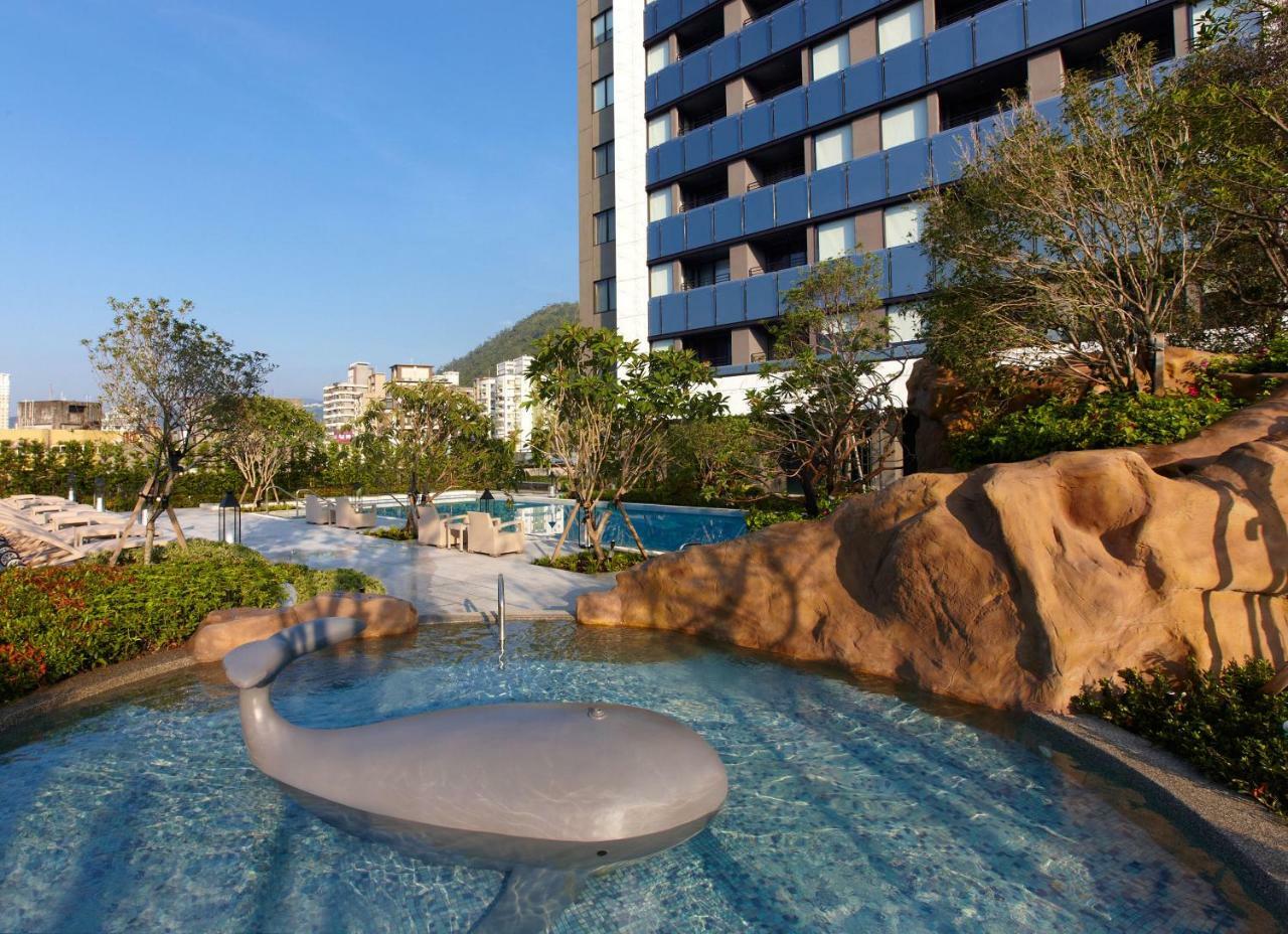 Mu Jiaoxi Hotel מראה חיצוני תמונה The outdoor swimming pool